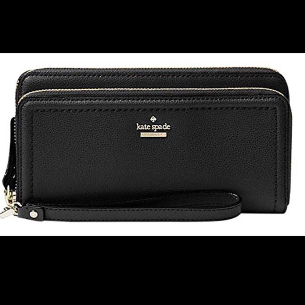 Kate Spade Anita leather wallet wristlet